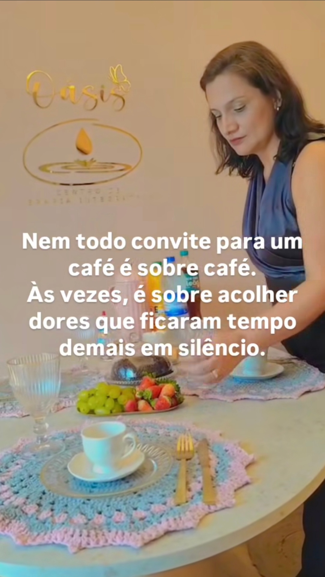 Espaço de atendimento da Cléo em Palhoça-SC